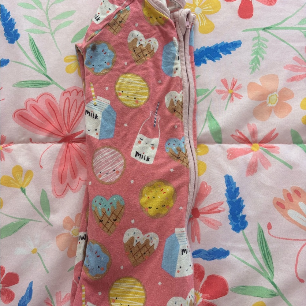 Little Sleepies Pink Ice Cream and Milk Kids Sleep Sack